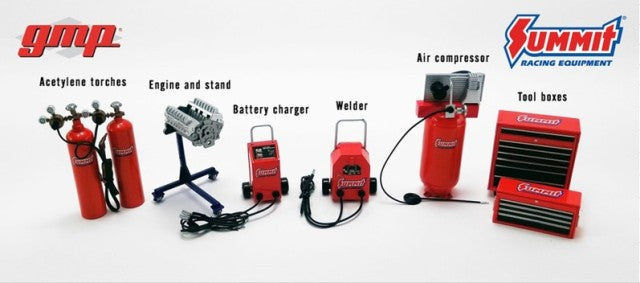 GMP-18940 GMP 1:18 Shop Tool Set #1 Summit Racing Equipment