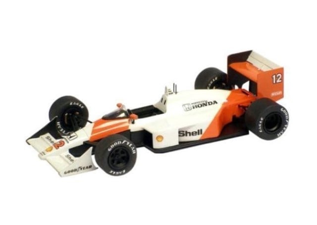 64T001 Tameo kits 1:64 Honda McLAREN MP4/4 Japanese GP 1988 Assembly Kit