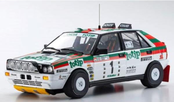 KS08960C KYOSHO 1:18 Lancia Delta HF 4WD Targa Florio "Team Lancia Totip" 1987 #1
