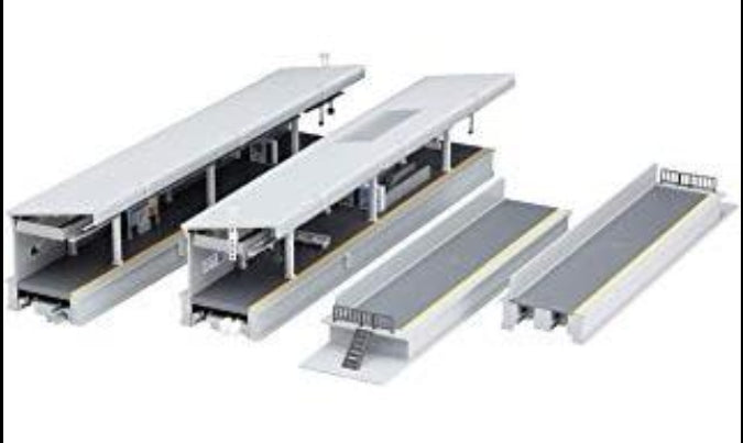 23-161 KATO Suburban Type Home DX Opposing Set