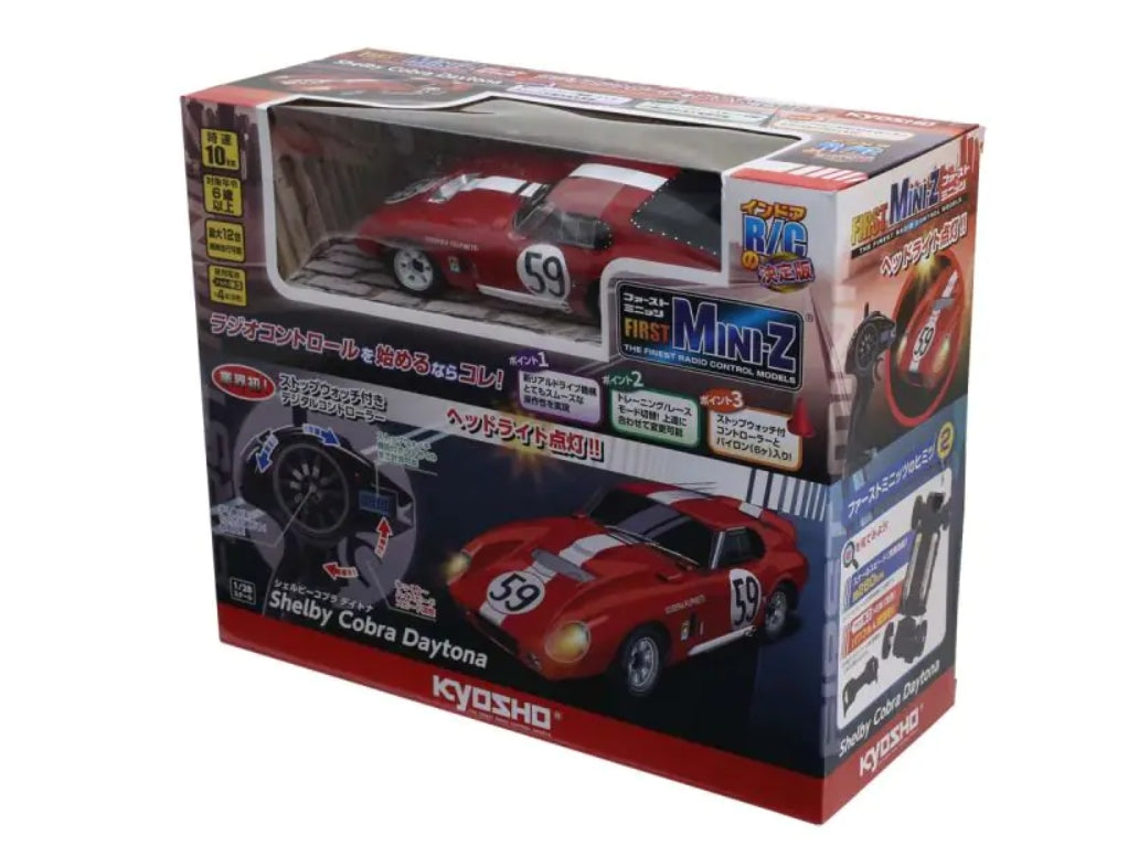 66611 First Mini-Z KYOSHO EGG Shelby Cobra Daytona Red