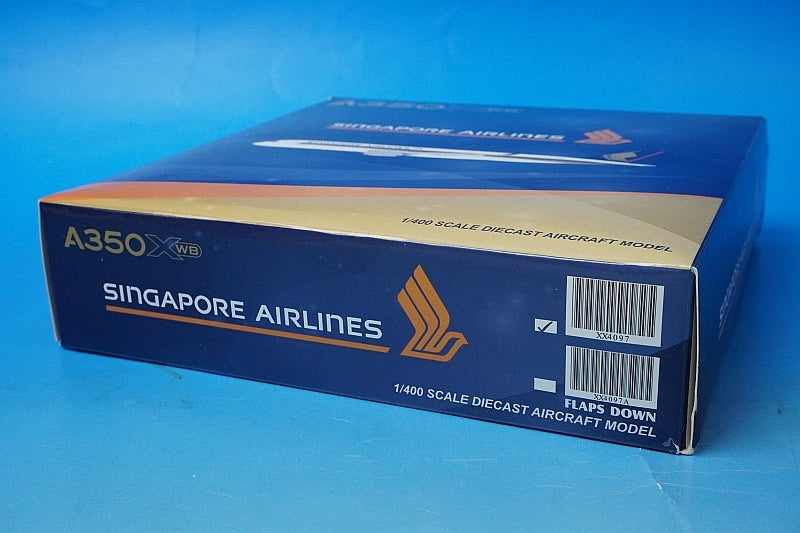1:400 A350-900 Singapore 9V-SMR XX4097 JC Wings airplame model