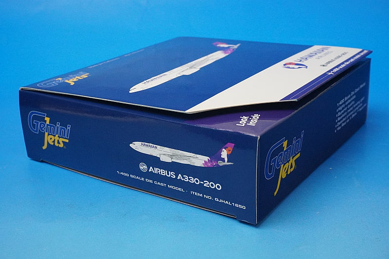 1:400 A330-200 Hawaiian N361HA GJHAL1650 Gemini airplane model