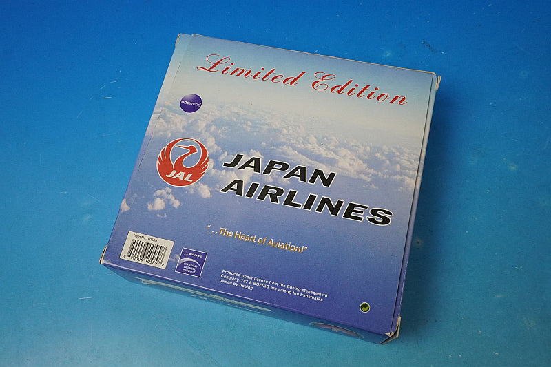 1:400 B787-8 JAL New Tsurumaru Paint JA825J 10589 Phoenix airplane model