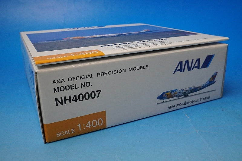 1:400 B747-400 ANA Pokemon Jet 1999 JA8964 NH40007 ANA airplane model
