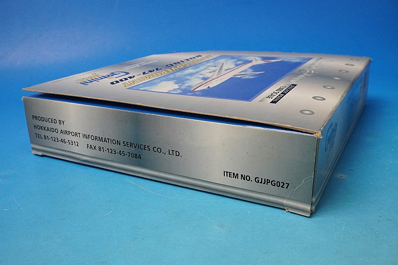 1:400 Boeing 747-400 JASDF Japanese Government Aircraft #20-1101 GJJPG027 Gemini airplane model