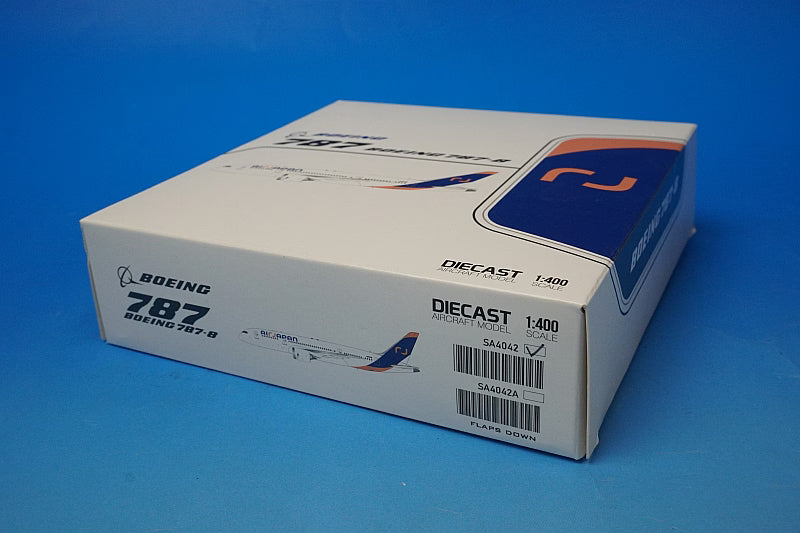 1:400 B787-8 Air Japan JA803A SA4042 JC Wings airplane model