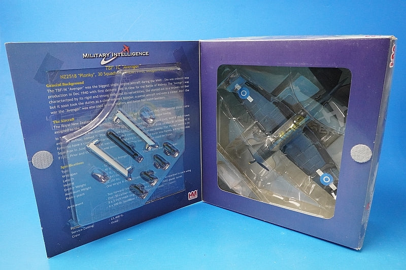 1:72 TBF-1C Avenger Royal Zealand Air Force HA1204 Hobby Master airplane model