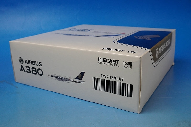 1:400 A380-800 Singapore 9V-SKU EW4388009 JC Wings airplane model
