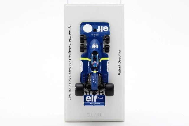 ROMU046 Spark 1:43 ROMU Custom Tyrrell P34 Prototype 1st Test Silverstone P. Depailler