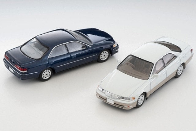 LV-N311c Tomytec 1:64 Toyota Mark II 2.5 Grande 1998 model white gold 332732 model car
