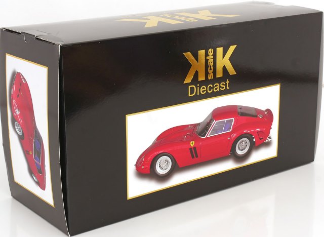 KKDC120121 KK scale 1:12 Ferrari 250 GTO 1962 Red