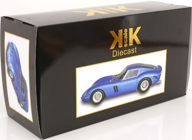 KKDC120122 KK scale 1:12 Ferrari 250 GTO 1962 Blue Metallic