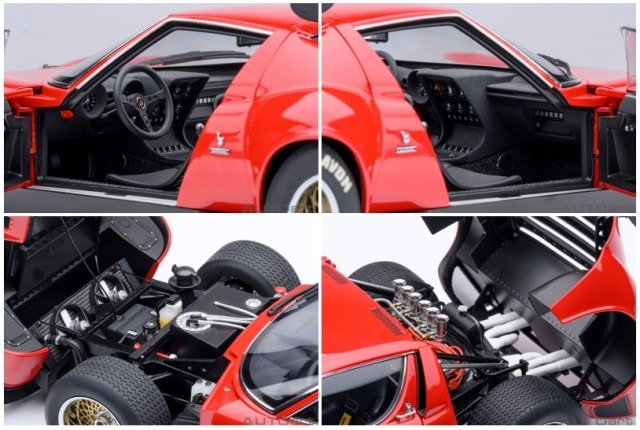 79171 AUTOart 1:18 Lamborghini Miura SVR Jota Red