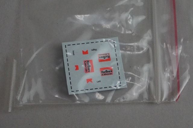 1:43 Rave R70252 Spirit Honda 201C British GP 1983 #40 S.Johansson model car