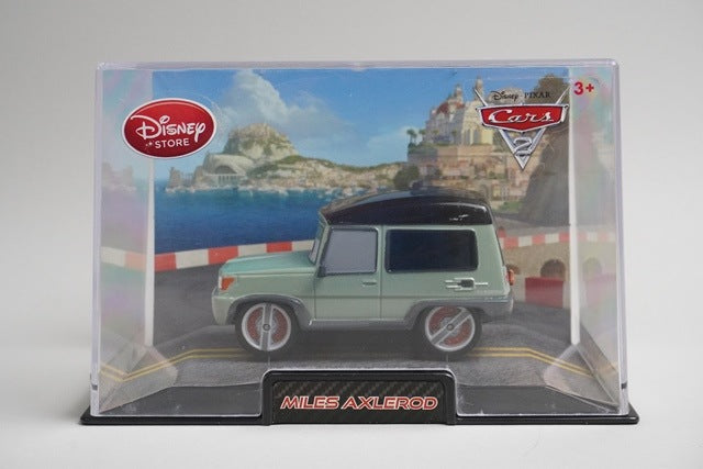 Disney Store Cars 2 Miles Axelrod model car