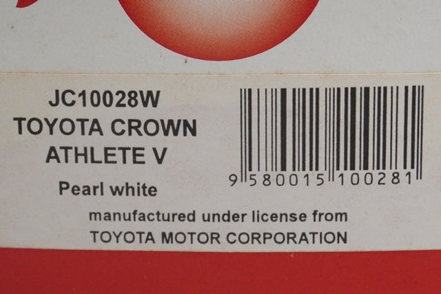1:43 KYOSHO JC10028W J Collection Special Order Toyota Crown Athlete V Pearl White model car