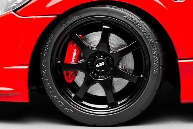 M85415 MOTORHELIX 1:18 Honda Civic Type R (FD2) MUGEN RR Milano Red