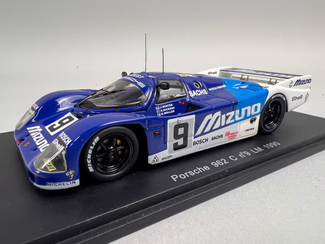 1:43 Spark KBS034 Porsche 962C Le Mans 24H 1990 #9 MIZUNO B