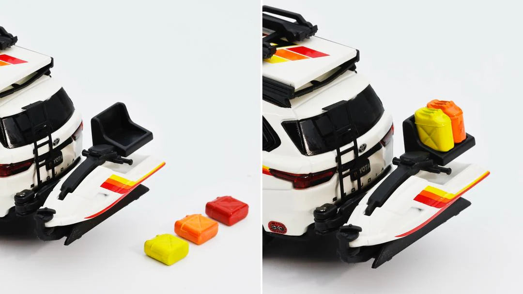 KS-068-440 GCD GainCorp Products 1:64 Toyota Sequoia TRD PRO Off-White (LHD)
