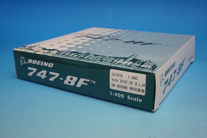 1:400 B747-8F Cathay Pacific Cargo Hong Kong Trader B-LJA CX7478 Phoenix airplane model