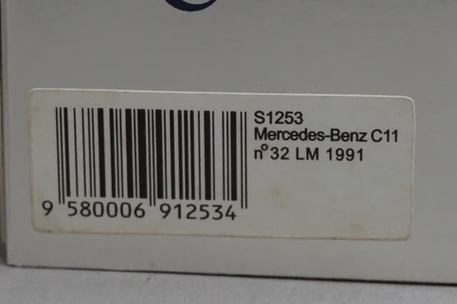 1:43 SPARK S1253 Mercedes Benz C11 Le Mans 1991 #32 model car