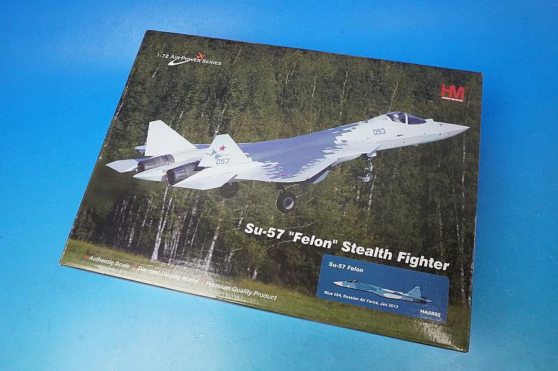 1:72 Sukhoi Su-57 Russian Air Force Stealth Fighter 054 HA6803 Hobby Master