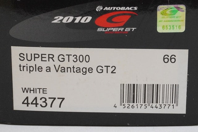 1:43 EBBRO 44377 Aston Martin Super GT300 Triple A Vantage GT2 2010 #66 model car