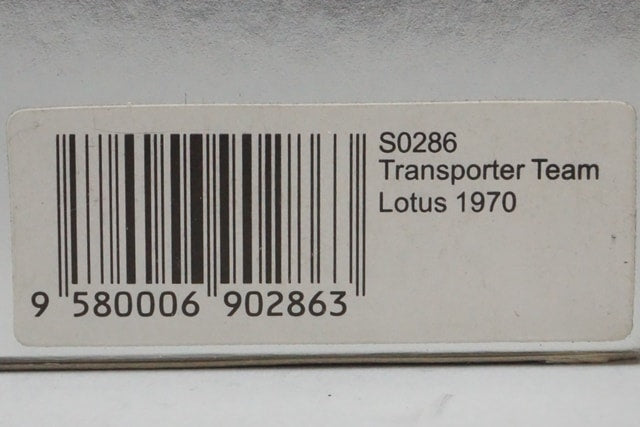 1:43 SPARK S0286 Lotus Transporter 1970 model car