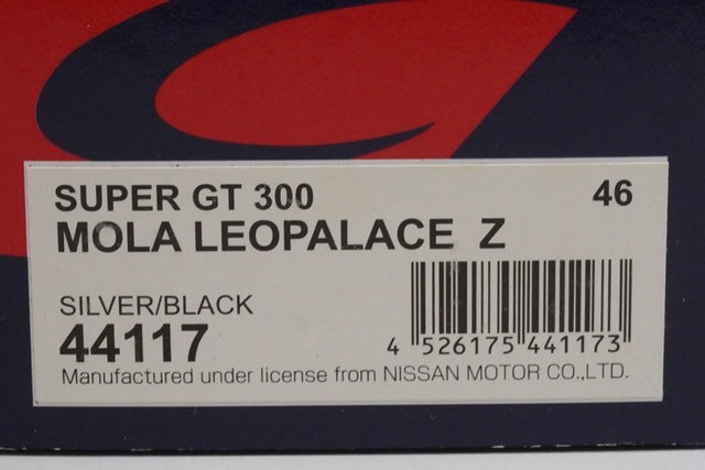 1:43 EBBRO 44117 Nissan Mora Leopalace Z Super GT300 2008 #46 model car