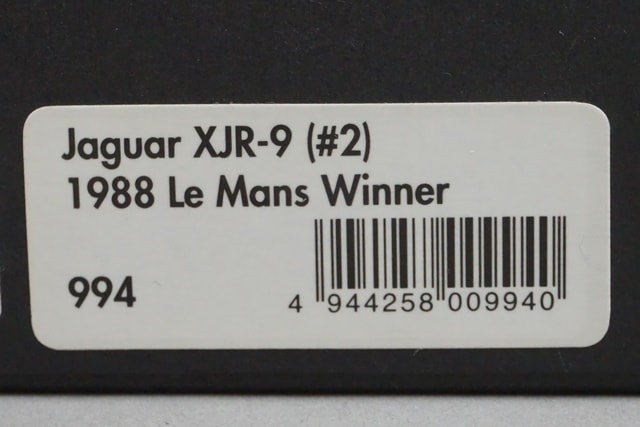 1:43 HPI 994 Jaguar XJR-9 Le Mans Winner 1988 #2 model car