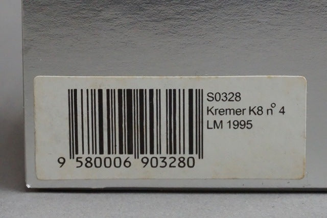 1:43 SPARK S0328 Porsche Kremer K8 Le Mans 1995 #4 model car