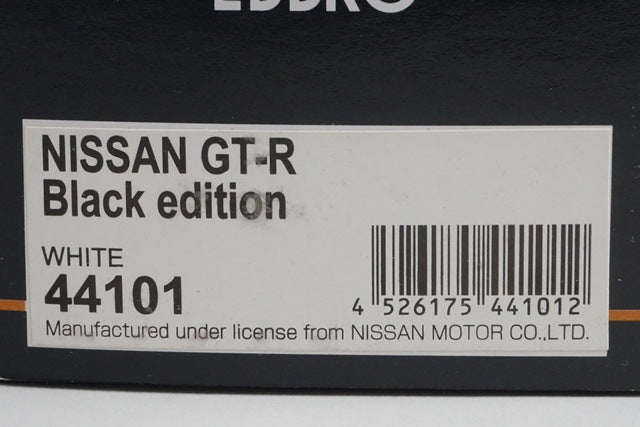 1:43 EBBRO 44101 Nissan GT-R Black Edition White