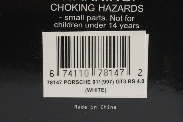 1:18 AUTOart 78147 Porsche 911 (997) GT3 RS 4.0 White