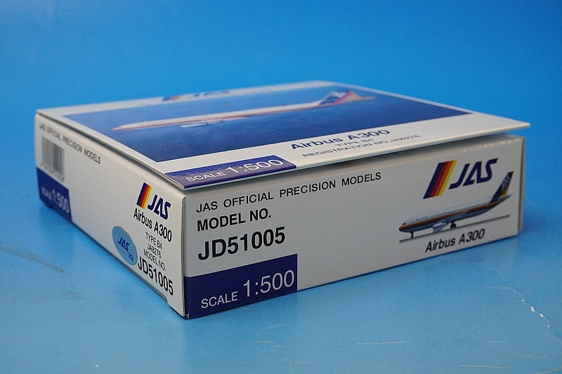 1:500 A300 TYPE B4 JAS Japan Air System JA8276 JD51005 JALUX airplane model