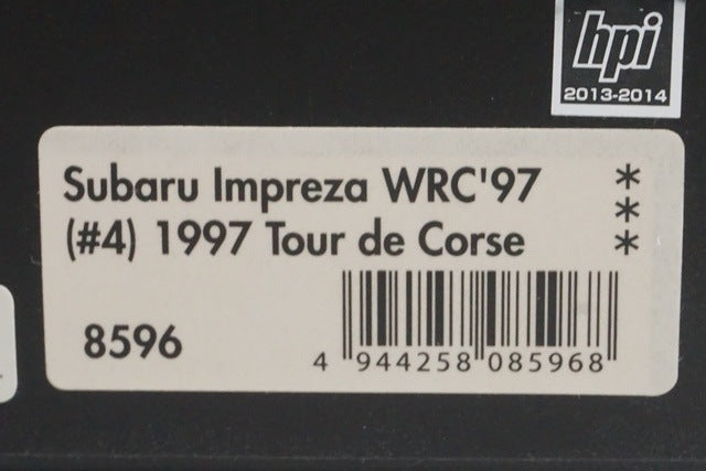 1:43 HPI 8596 Subaru Impreza WRC '97 Tour de Corse 1997 #4
