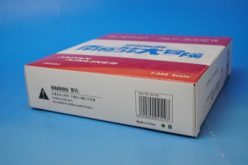 1:400 B767-300ER JAL Doraemon: Nobita's Great Antarctic Adventure JA622J 04129 Phoenix airplane model