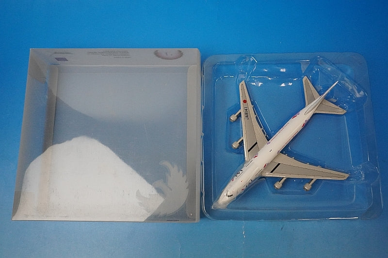 1:400 B747-200 JAL Resort Purple JA8141 Phoenix airplane model