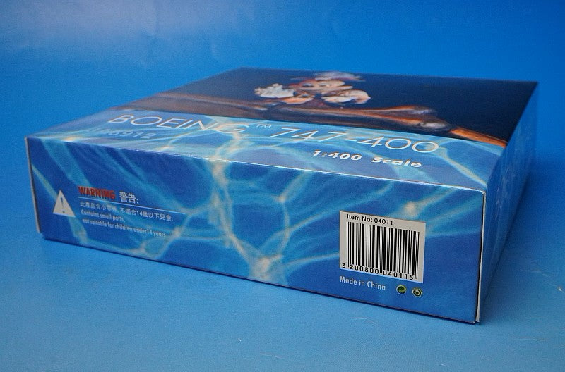 1:400 B747-400 JAL Tokyo Disney Sea JA8912 04011 Phoenix airplane model