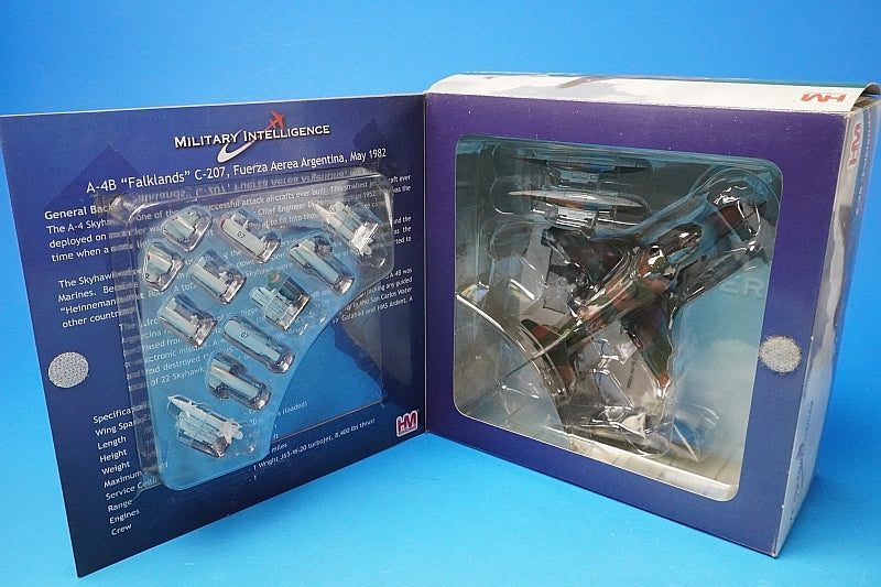 1:72 A-4B Skyhawk Argentina Falklands #C-207 HA1404 Hobby Master airplane model