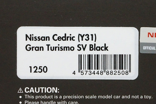 1:43 IG1250 ignition model Nissan Cedric (Y31) Gran Turismo SV Black