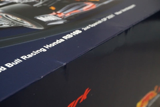 1:18 Spark 18S593 Red Bull Racing Honda RB16 Spanish GP 2nd 2021 #33 M.Verstappen