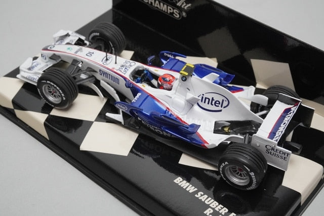 1:43 MINICHAMPS 400070010 BMW Sauber F1.07 2007 #10 R.Kubica model car