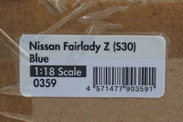 1:18 ignition model IG0359 Nissan Fairlady Z S30 Blue model car