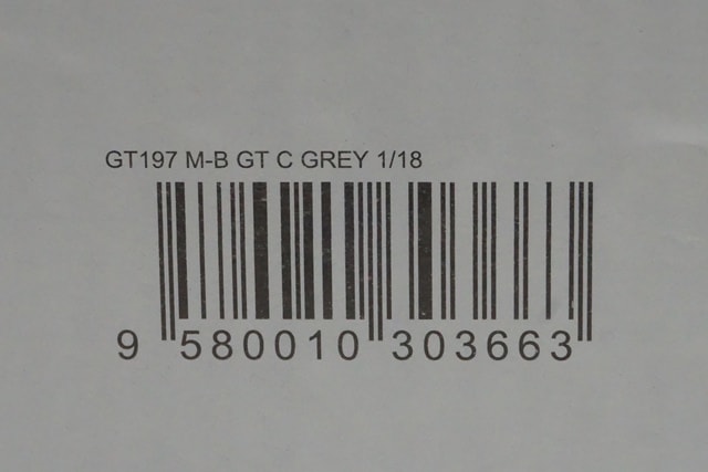 1:18 GT SPIRIT GT197 Mercedes-Benz GT-C Grey model car