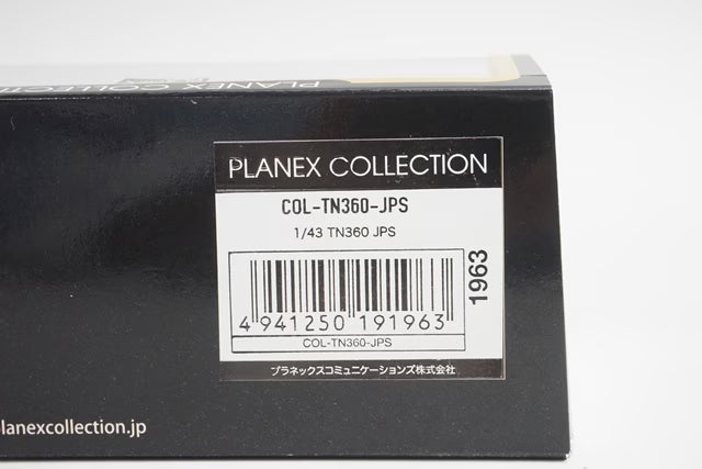 1:43 Spark COL-TN360-JPS Honda TN360 JPS Team Lotus Black