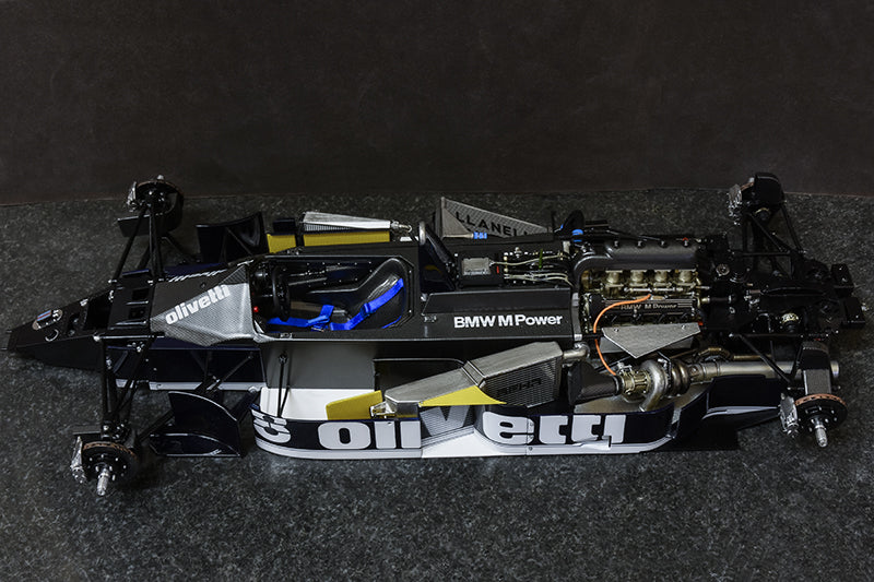 K855 Model Factory Hiro 1:12 BT55 1986 Rd.4 Monaco GP #7 Riccardo Patrese / #8 Elio de Angelis Fulldetail Kit