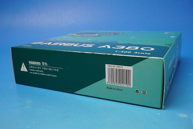 1:400 A380-800 ANA FLYING HONU Kai Green JA382A 04210 Phoenix airplane model