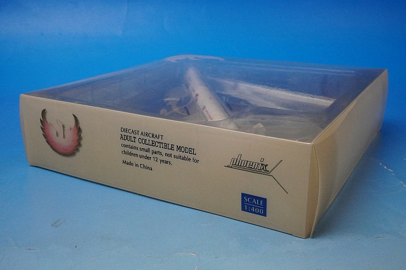 1:400 B747-200 JAL Resort Purple JA8141 Phoenix airplane model