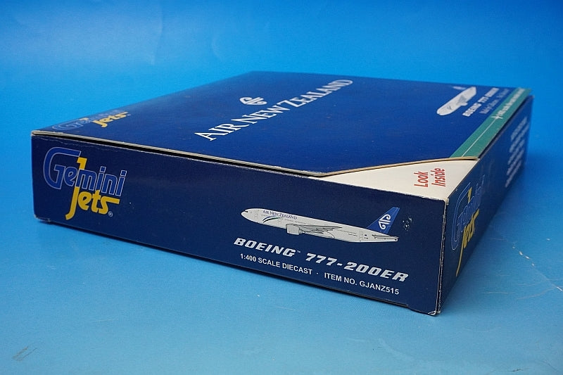 1:400 B777-200ER New Zealand ZK-OKB GJANZ515 Gemini airplane model